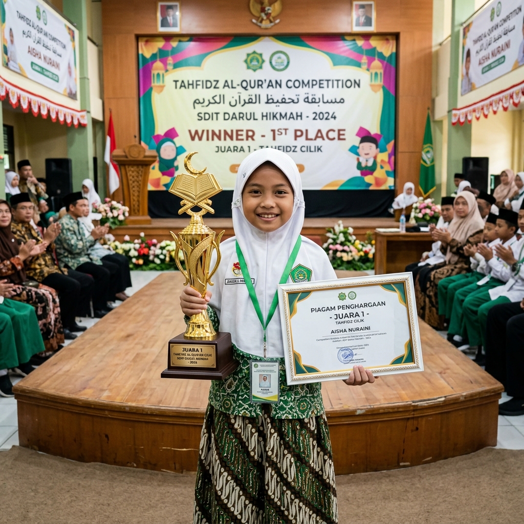 Juara 1 Tahfidz Al-Qur'an